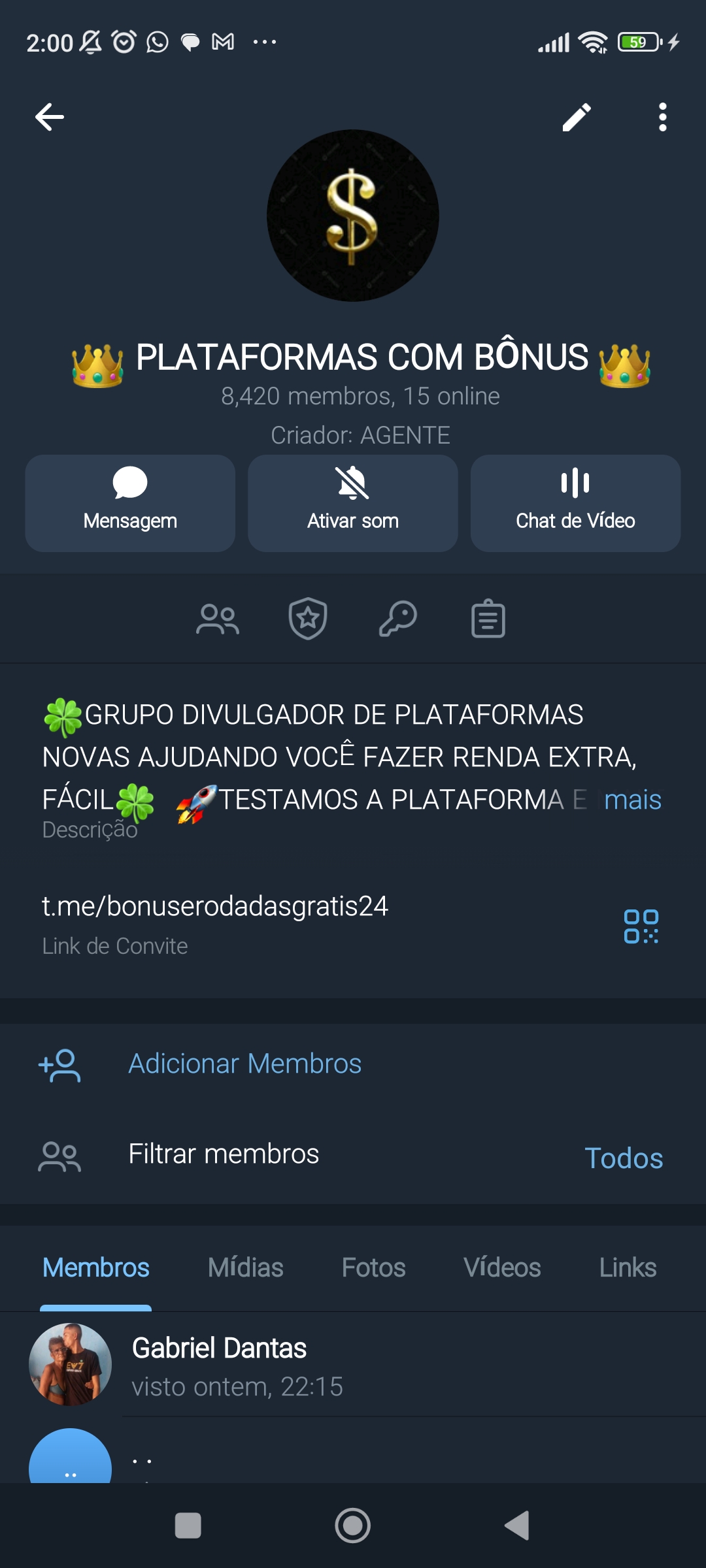 Plataformas com bônus